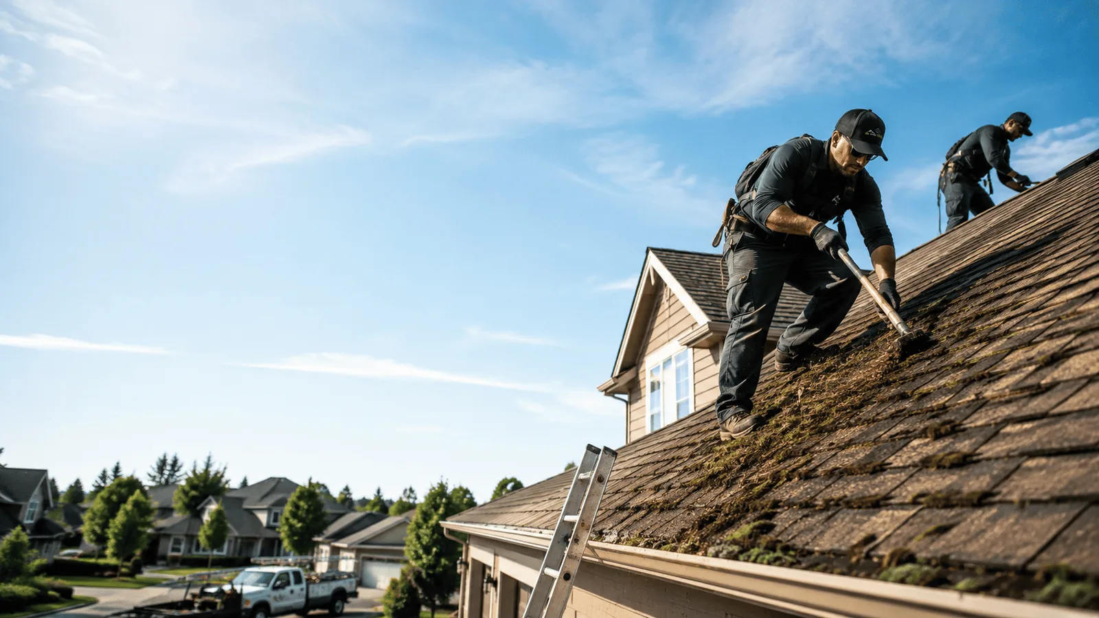 Roof Moss Removal in Rye, NH near me